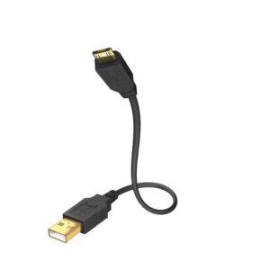 In-Akustik USB kabelis Premium, USB A - USB B Micro, 1 m