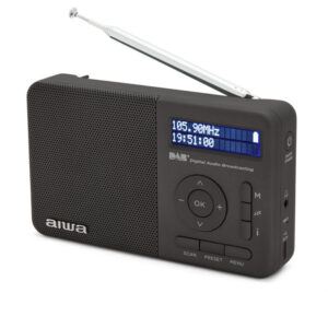 AIWA kabatas radio RD-40DAB, melns