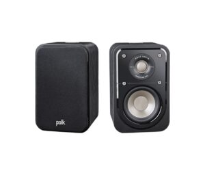 Polk Audio plaukta skaļrunis Signature S10, melns, 2gab
