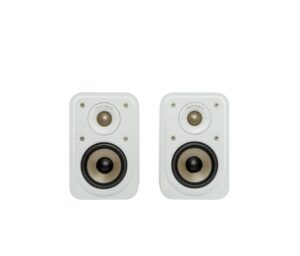 Polk Audio plaukta skaļrunis Signature ES10, balts, 2gab