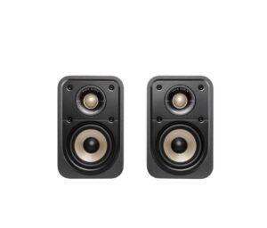 Polk Audio plaukta skaļrunis Signature ES10, melns, 2gab