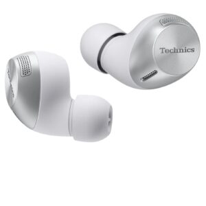 Technics trokšņus slāpējošās bezvadu austiņas EAH-AZ40M2, sudraba