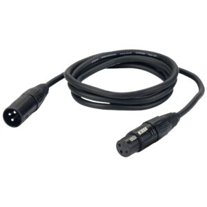 DAP līdzsvarots audio kabelis XLR vīrs – XLR mamma FL0175, 0,75 m