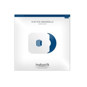 In-Akustik Ierakstu vāku Premium iekšējais vāciņš 12", balts papīrs, 25 gab